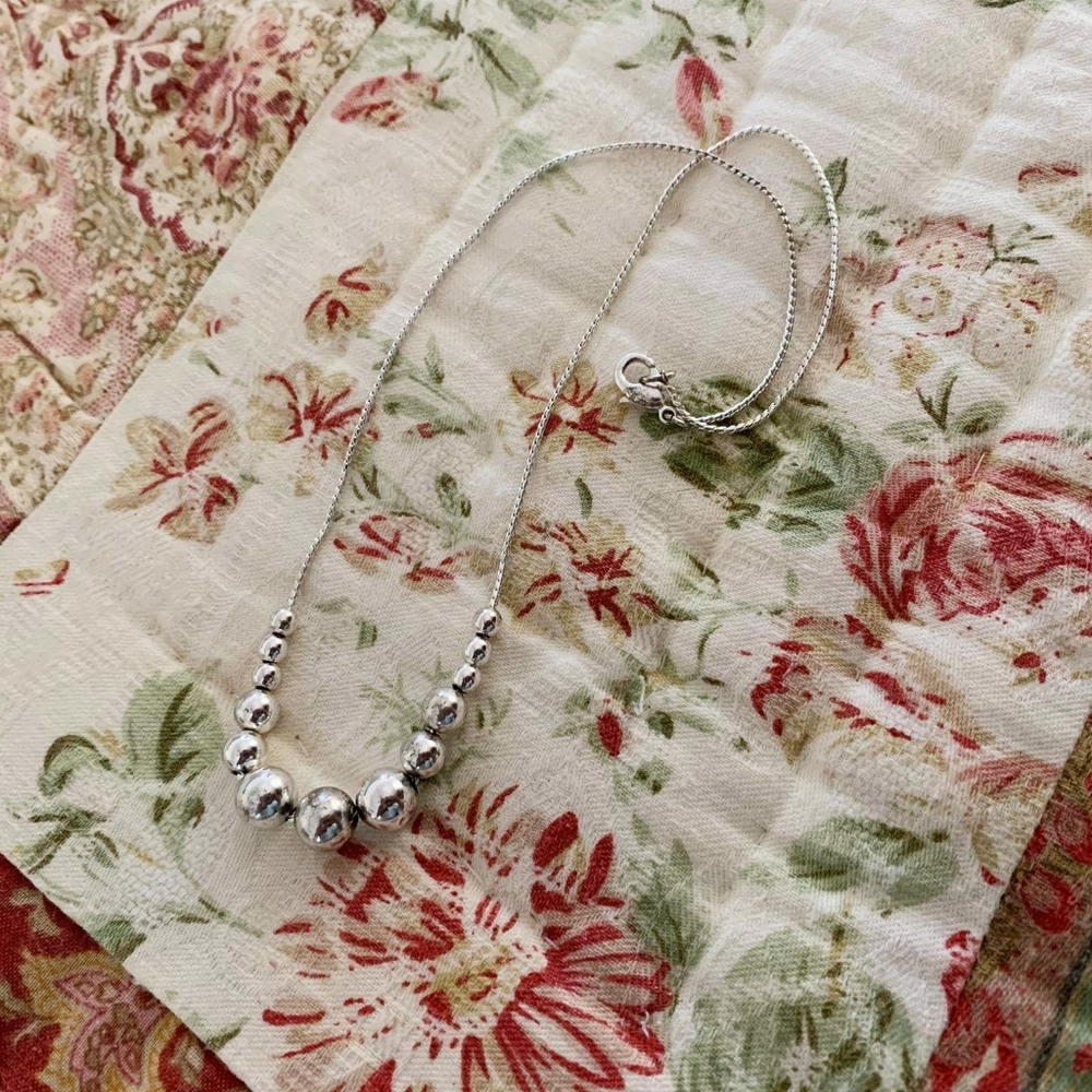 Mid-2000s Silver Necklace